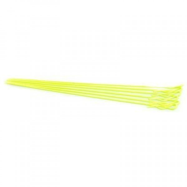 Schumacher Racing EXTRA LONG BODY CLIP 1/10 - FLUORESCENT YELLOW (6)