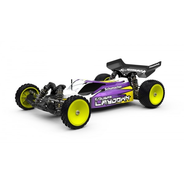 Schumacher Racing Cougar Laydown 2WD 1/10 Off-Road Buggy Kit