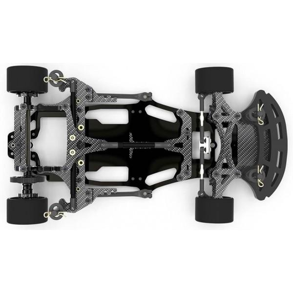 Schumacher Racing Atom 2 Carbon Fiber 1/12 GT12 Competition Pan Car Kit
