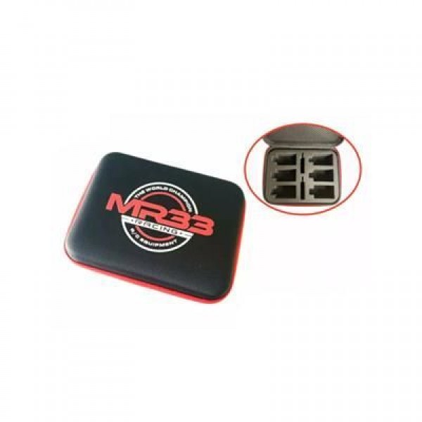 Schumacher Racing MR33 MOTOR HARD CASE BAG, 6 MOTORS - 2 ROTOR