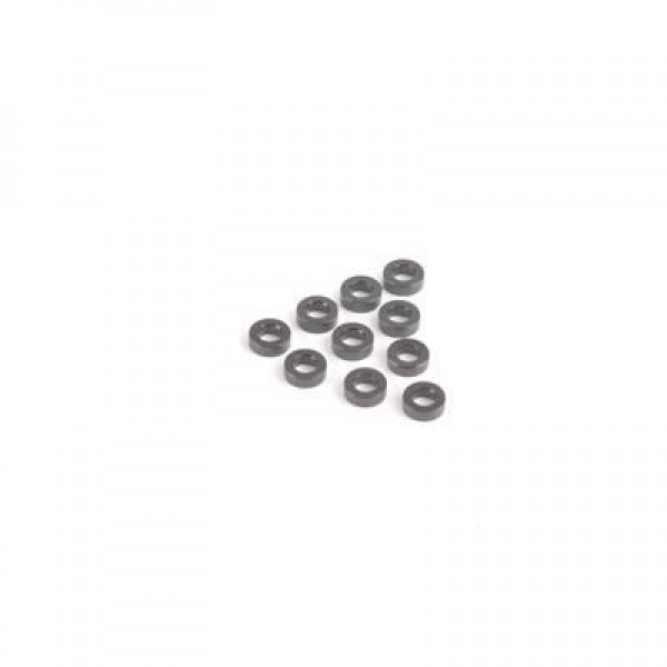 Schumacher Racing M3 BLACK ALLOY WASHERS 2.00MM (PK10)