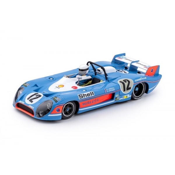 Slot It MATRA SIMCA MS670B 1973 #12 3RD LEMANS 1973