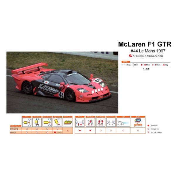 Mclaren F1 GTR n.44 Le Mans '97