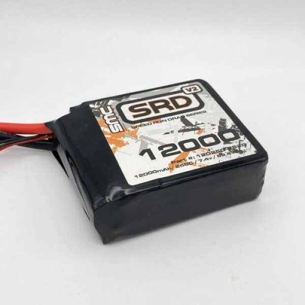 SMC Racing 12000mAh-250C Square Softcase Drag Racing pack