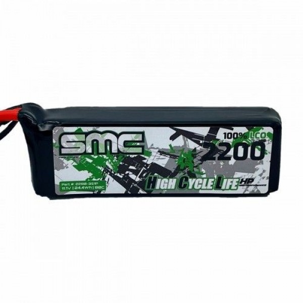 SMC Racing 11.1V-2200mAh-80C Flight Pack EC3