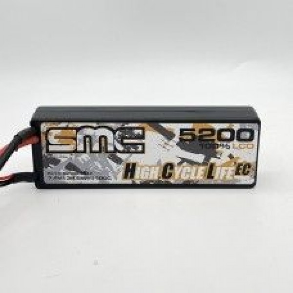 SMC Racing HCL-EC 7.4V 5200mAh 100C wired hardcase Deans T-Style WSD