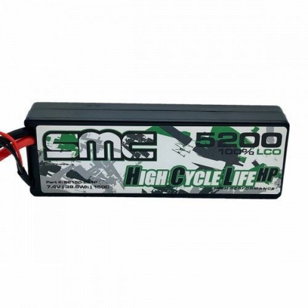 SMC Racing 7.4V-5200mAh 150C Hardcase EC%