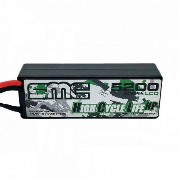 SMC Racing HCL-HP 11.1V 3S 5200mAh 150C G10 Protection Plates EC5