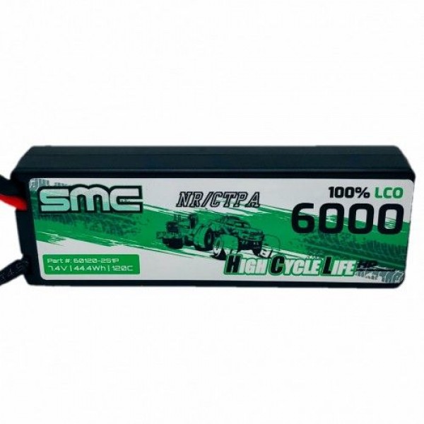 SMC Racing HCL-HP 7.4V-6000mAh 120C Hardcase