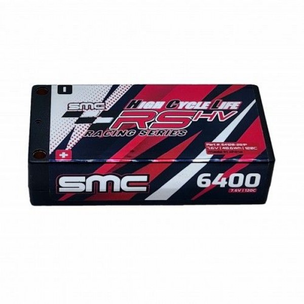 SMC Racing HCL-RS 7.6V-6400mAh 120C LiHV 5mm Inboard Hardcase