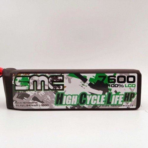SMC Racing 11.1V 7600mAh 150C G10 Protection Plates w/TRX