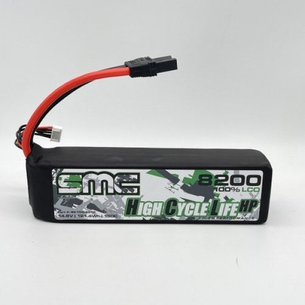 SMC Racing 14.8V 8200mAh 150C G10 Protection Plates w/EC5 Connector