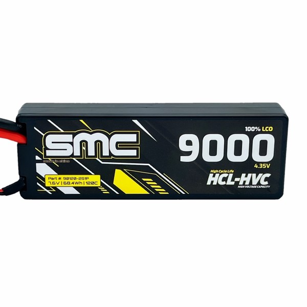 SMC Racing EC3 Hardcase, 7.6V/9000mAh/120C