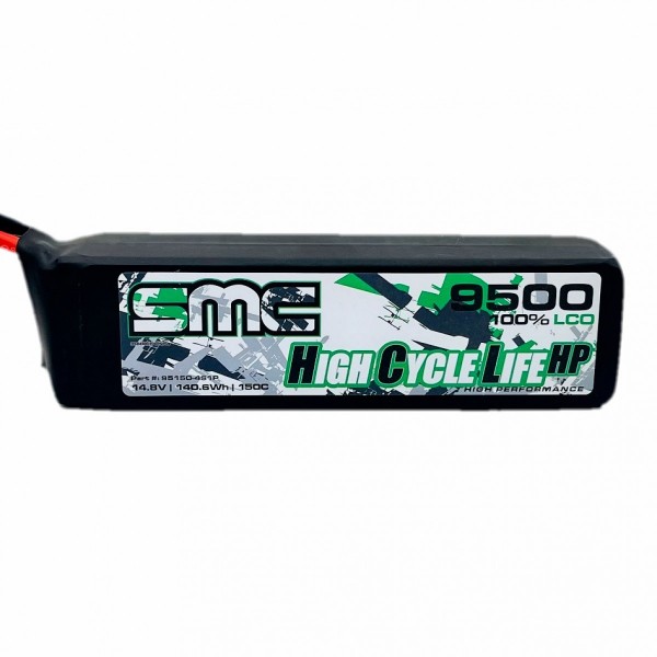 SMC Racing HCL-HP 14.8V 9500mAh 150C G10 Protection Plates