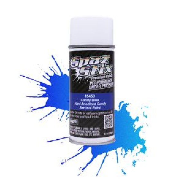 Spaz Stix Candy Blue Aerosol Paint, 3.5oz Can
