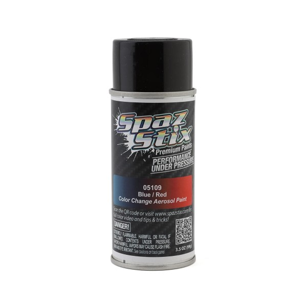 Color Change Aerosol Paint, Blue/Red, 3.5oz Can