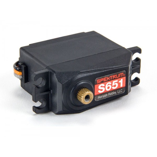 Spektrum S651 7Kg Servo, Steel/Brass Gear