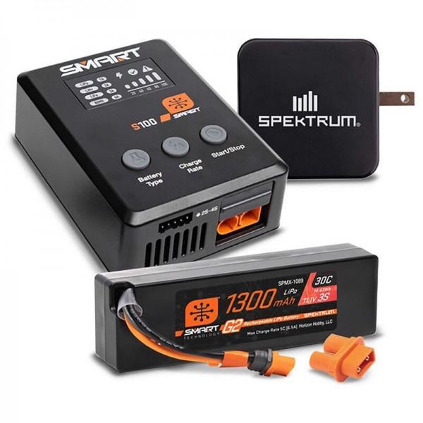 Spektrum Smart Powerstage Bundle: 1300mA