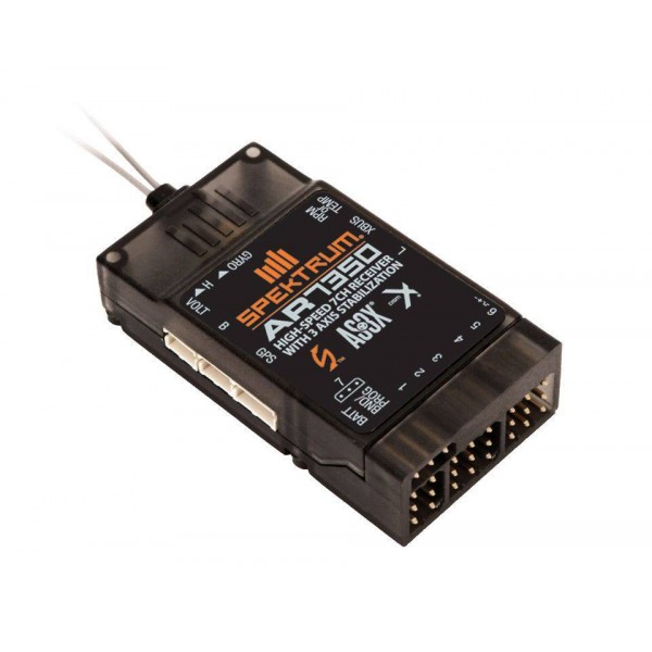 Spektrum 7-Channel AS3X Receiver with Integrated Telemetry