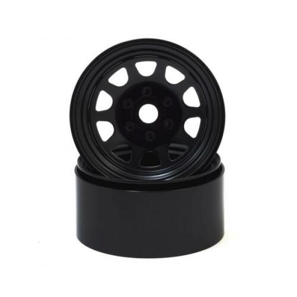 SSD RC Stock 1.9" Steel Beadlock Wheels,12mm Hex, Removable Hub (2)