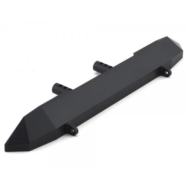 SSD RC Aluminum Rock Shield Rear Bumper, Black (SCX10 III)