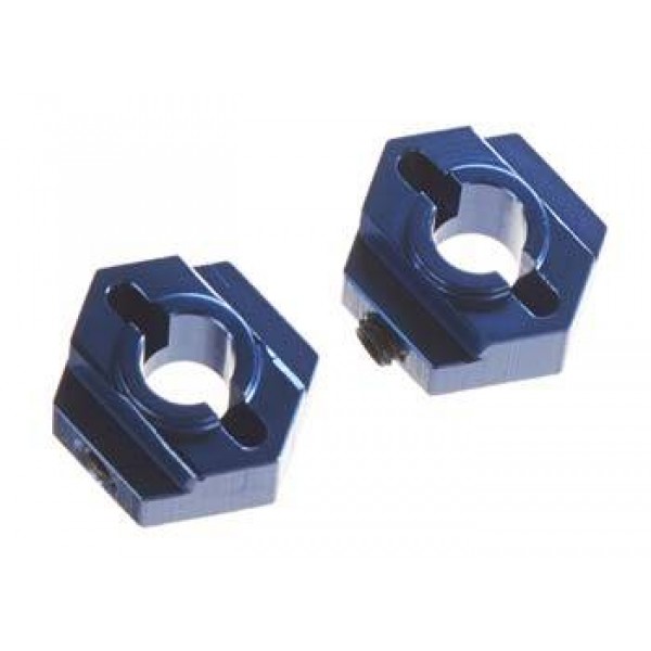 STC91441B Aluminum Rear Hex Adapter Blue (2) B5/B5M