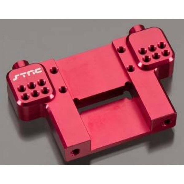 ST4192R Alum HD Rear Bulkhead Red Slash/Rustler/Stamped