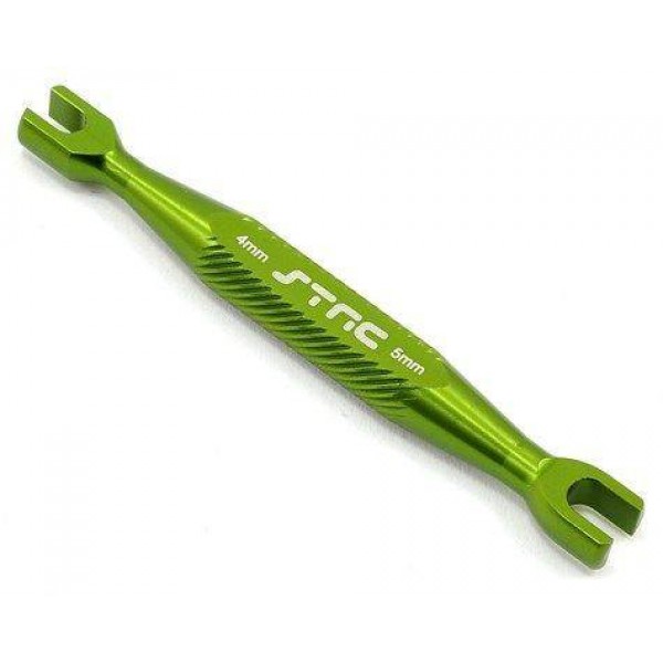 ST Racing Concepts Aluminum 4/5mm Turnbuckle Wrench (Green)