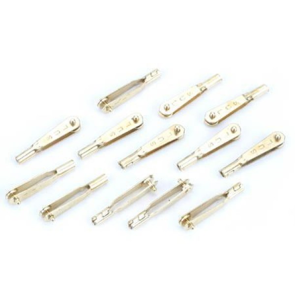 Sullivan 2-56 Gold-N-Clevises (12)