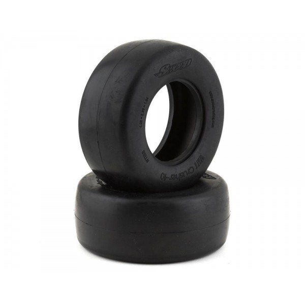 Sweep Racing Sweep VHT Crusher-10 Belted SCT Drag Racing Rear Tires (2) (Gold Dot)