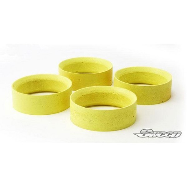 Sweep Racing 10th TC Mold Medium Hard yellow insert set.(4)