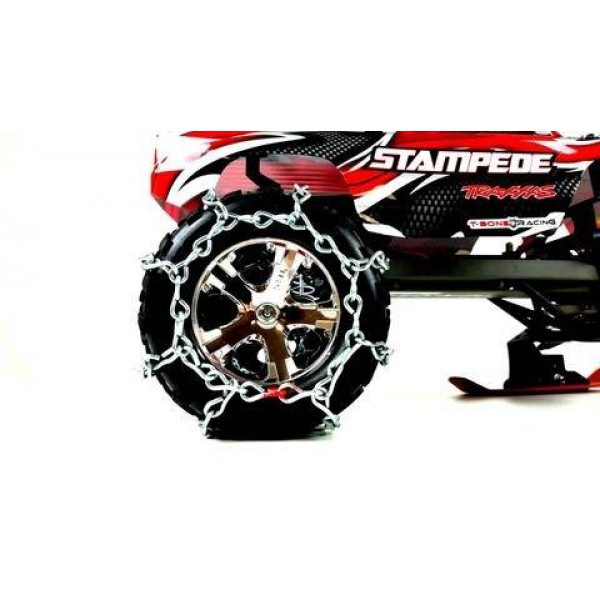 T-Bone Racing 1/10 Monster Truck Snow Chains (2)