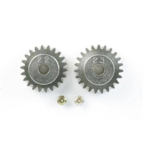 Tamiya AV Pinion Gear Set, 22T/23T 62P