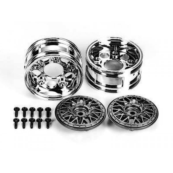 Tamiya RC 2-Piece Mesh Wheels (1PR)