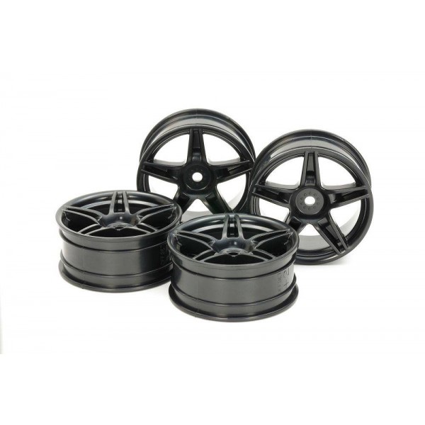 Tamiya 24MM Medium-narrow 5 Spoke Wheels