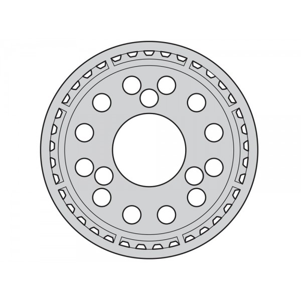 Tamiya 37T One-Way Pulley (for 42285)