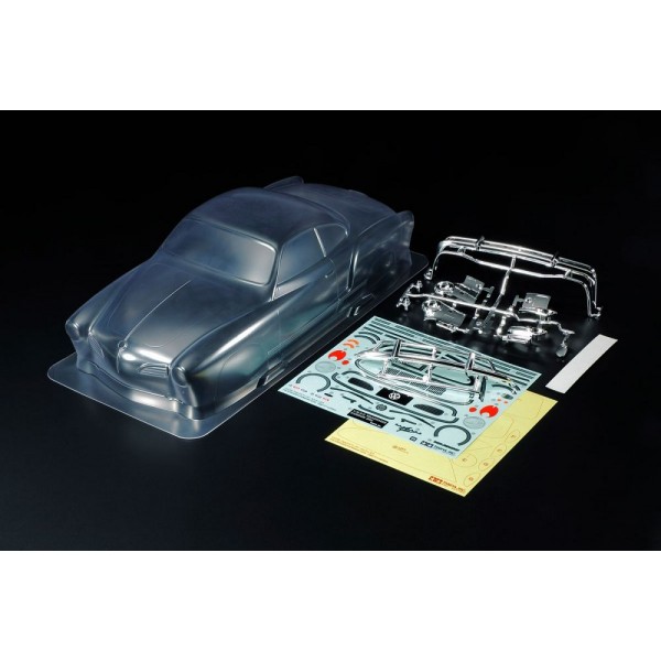 Tamiya Volkswagen Karmann Ghia 1/10 239mm WB Body Set, Clear