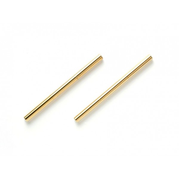 Tamiya Titan Coated 46mm Shaft, Stainless (2)