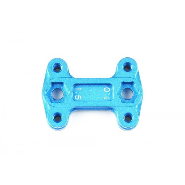 Tamiya Aluminum Upper Suspension Mount set, Blue