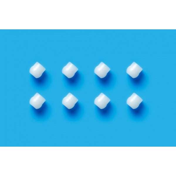 Tamiya 5mm Suspension Balls, Low Friction Resin (8)