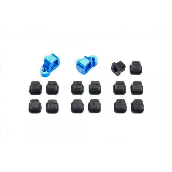 Tamiya Aluminum Adjustable Suspension Mounts (A)