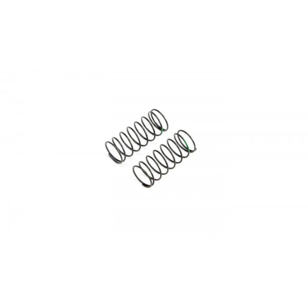 Team Losi Racing Green Front Springs, Low Frequency, 12mm (2)