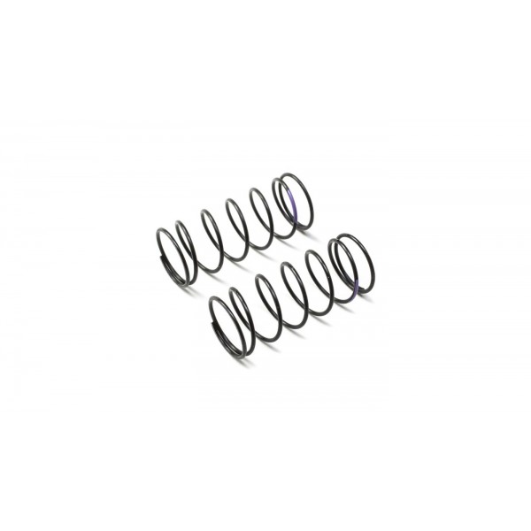 Team Losi Racing Purple Front Springs, Low Frequency, 12mm (2)