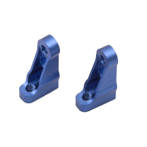 Team Associated Aluminum Factory Team Servo Mounts, Blue (2)