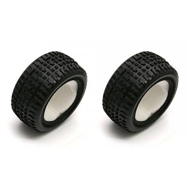 Team Associated SC18 Tires and Inserts (2)