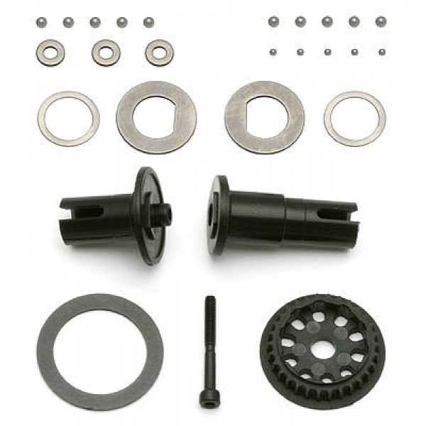 Team Associated Factory Team Complete Ball Differential, Front