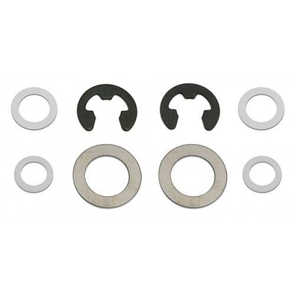 Team Associated Main Gearbox Shims & Clips
