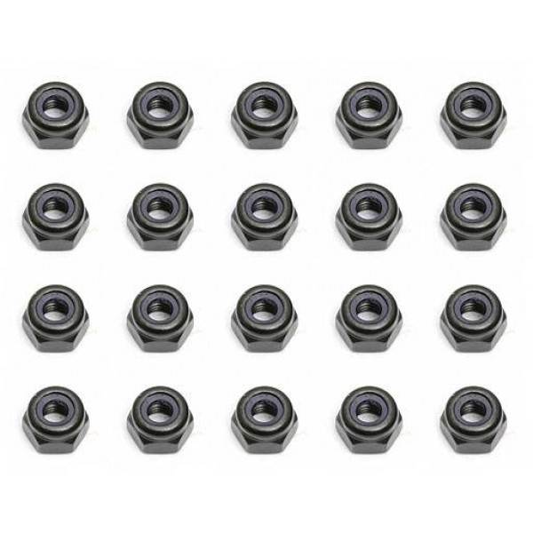 Team Associated Locknuts, M3 (10)