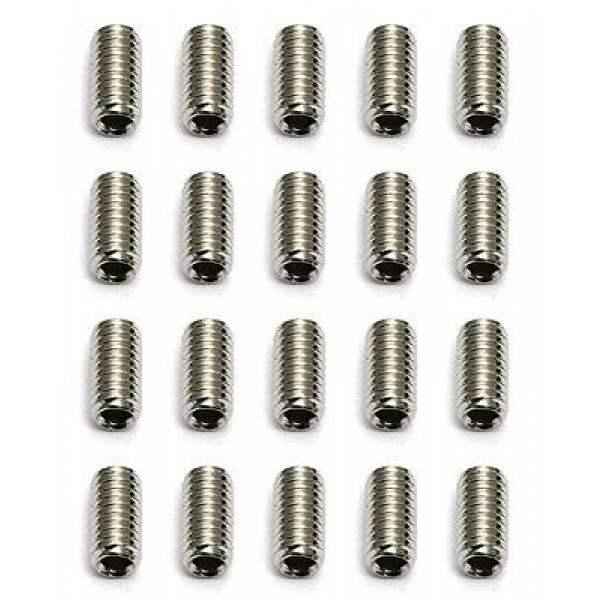 Team Associated Set Screws, 4x8mm (20)