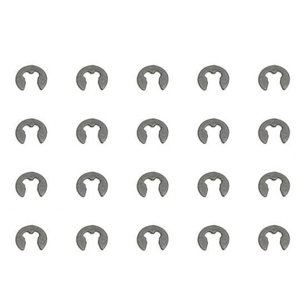 Team Associated E-Clips, 2mm (20)